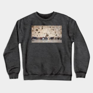 Western Wall - Jerusalem, Israel Crewneck Sweatshirt